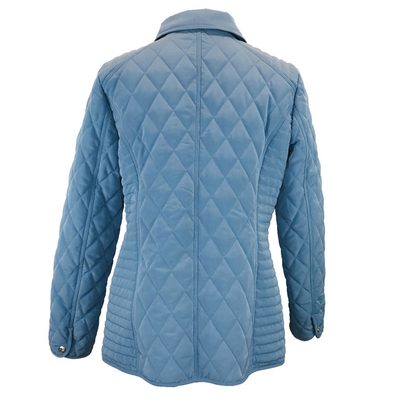 Northern Reflections Blue Quilted Jacket Coat S - Picture 5 of 6